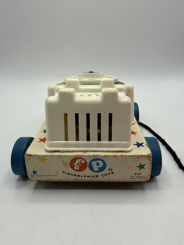 VTG 2 Fisher Price Pull Toys Phone Xylophone Working /rb