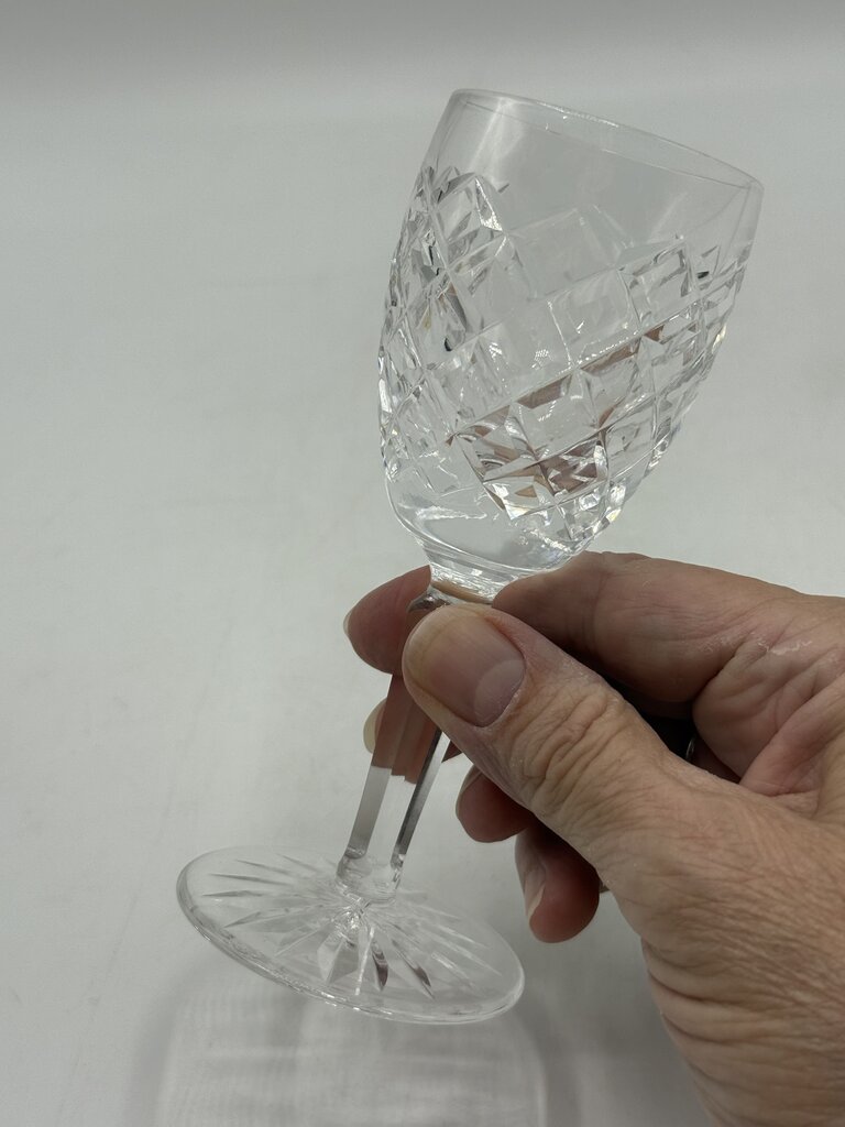 Waterford Crystal Comeragh Sherry Glass 5 1/4” EUC /ro