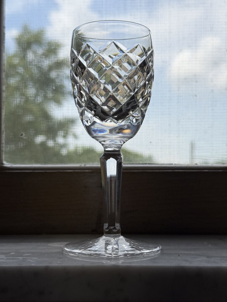 Waterford Crystal Comeragh Sherry Glass 5 1/4” EUC /ro