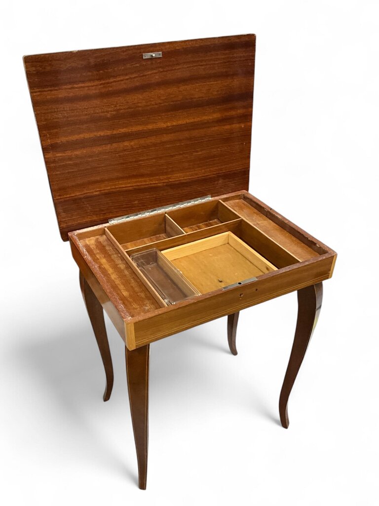 Vintage Italian Music Box Table
