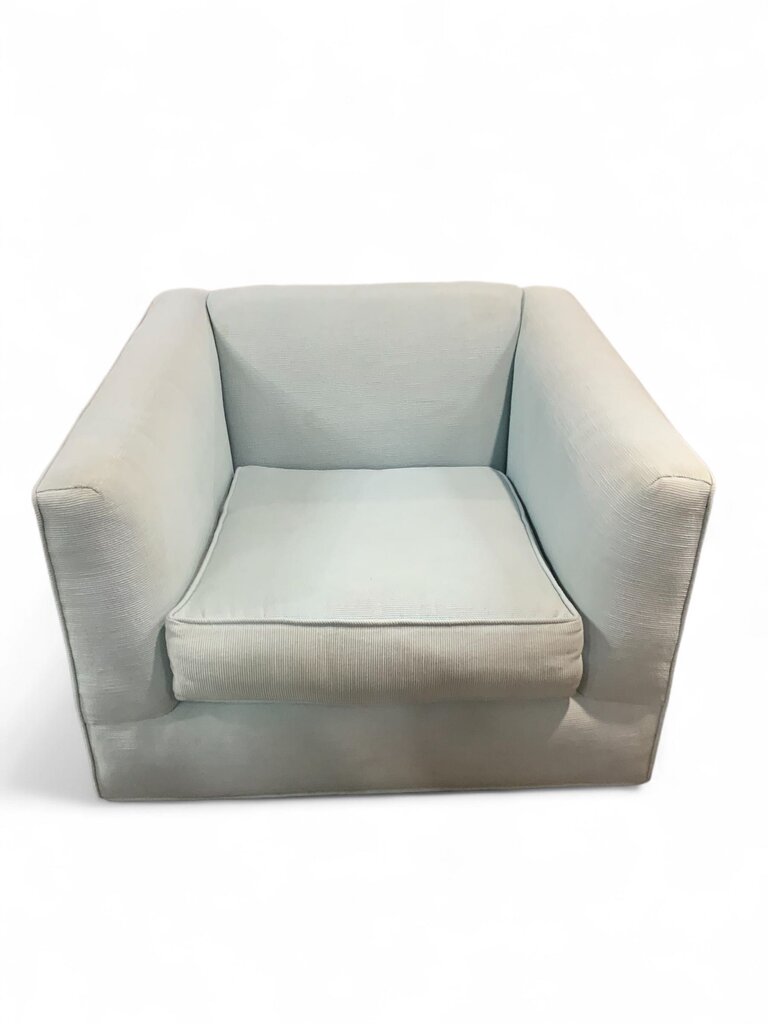 Blue Upholstered Chair