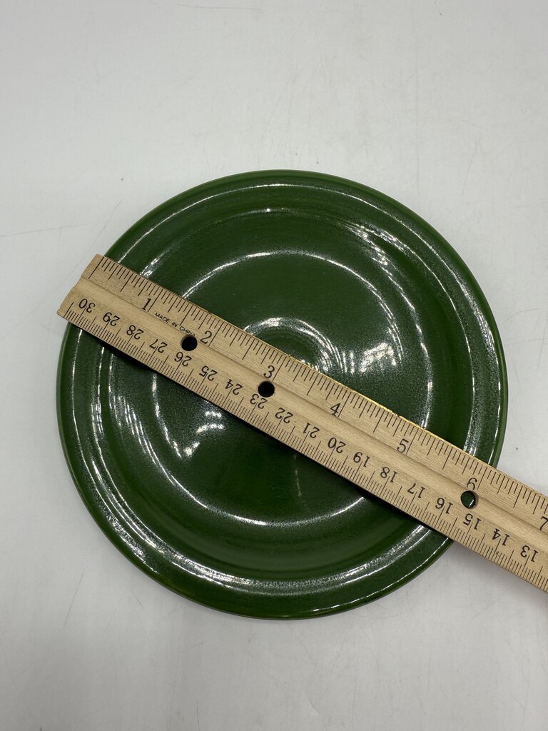 Vintage Fiesta Forest Green 3 pc. Cup Saucer Plate /rb