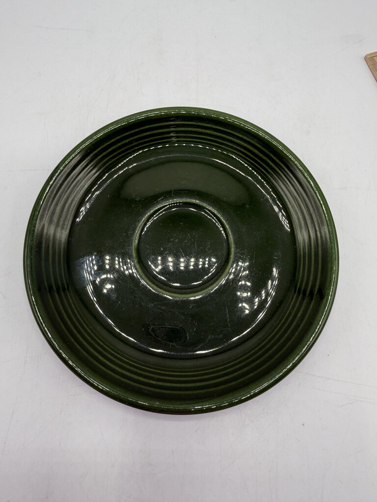 Vintage Fiesta Forest Green 3 pc. Cup Saucer Plate /rb