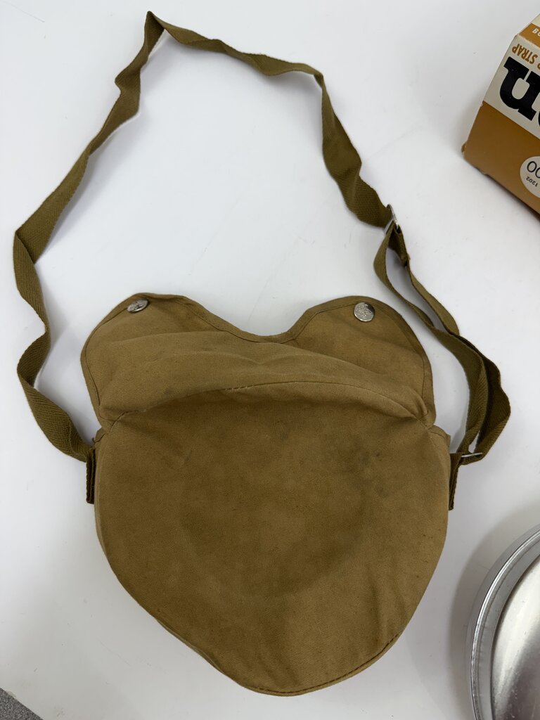 Vintage Official Boy Scout 2 Quart Aluminum Canteen in Box /rw