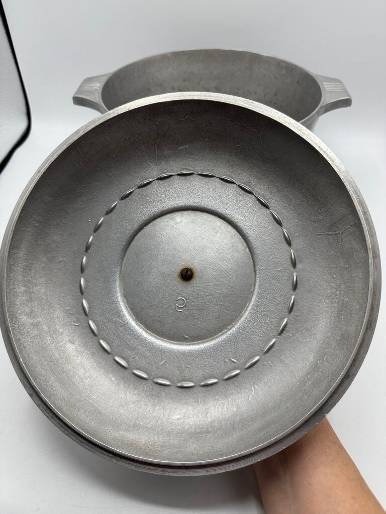 VTG Wagner Ware Magnalite 6 Qt Aluminum Dutch Oven/Stockpot /rw