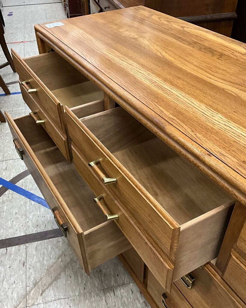 Solid Oak Dresser