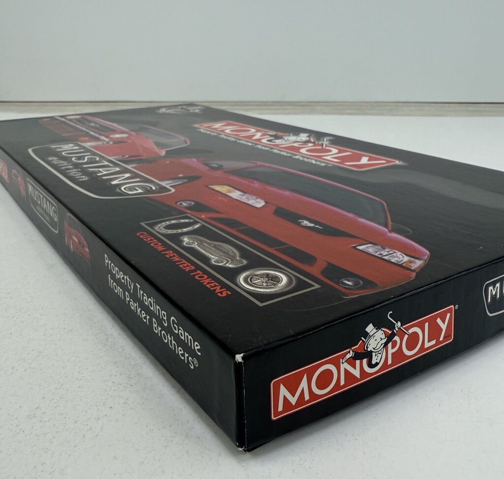 35th Anniversary Mustang Monopoly Board Game 1999 /rb