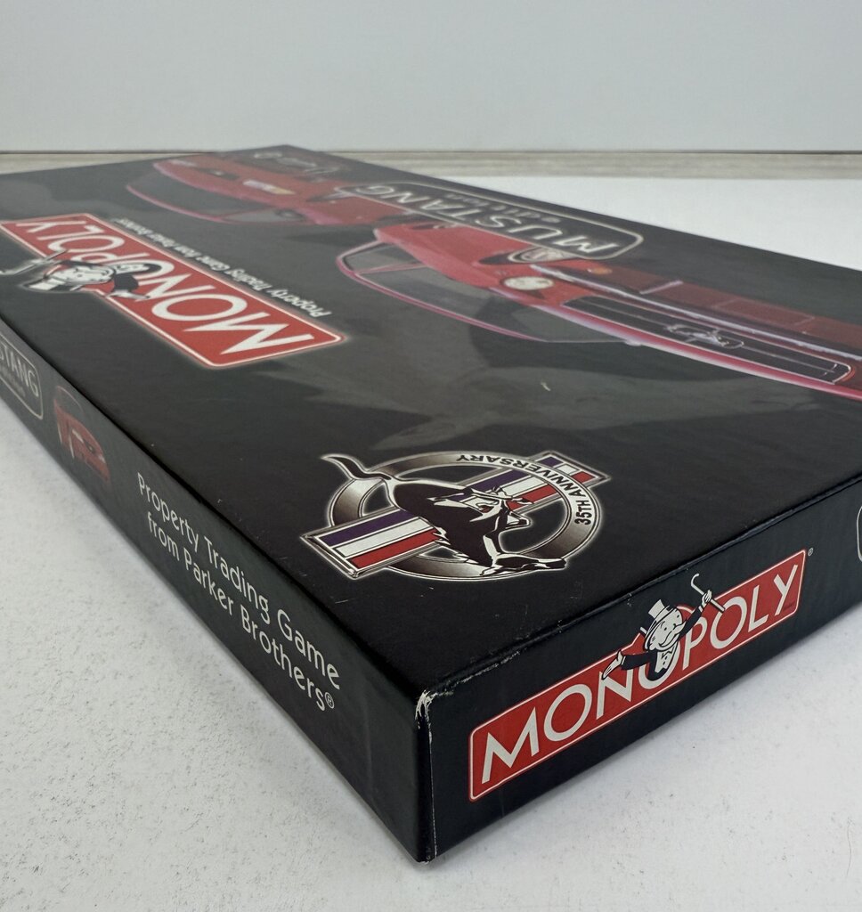 35th Anniversary Mustang Monopoly Board Game 1999 /rb