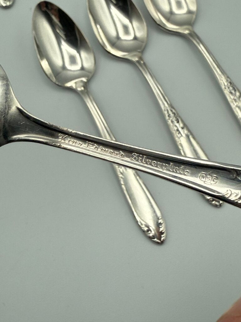 Lot of 13 Silver Plate Petite Serving Utensils /ro