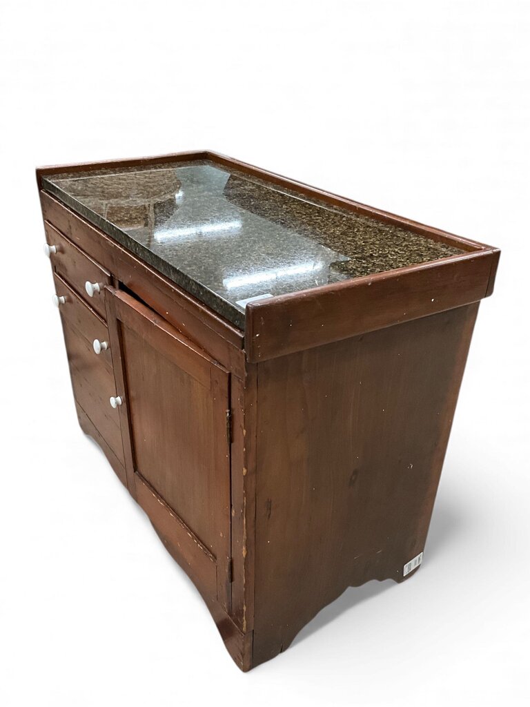 Marble Top Cabinet