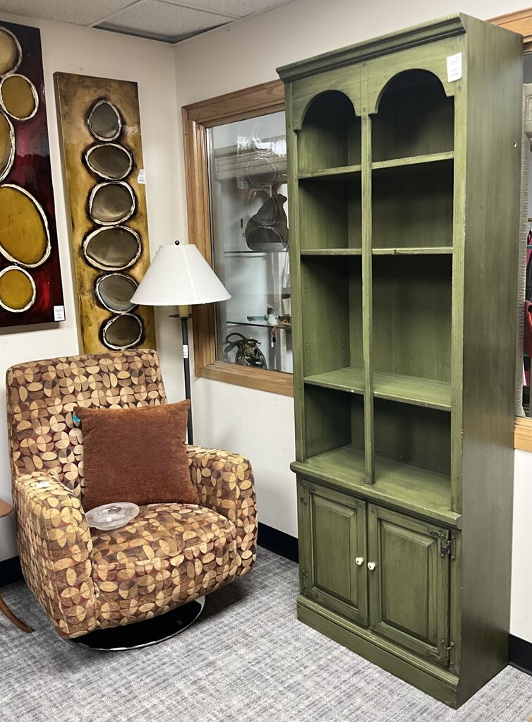 Green Farmhouse Cupboard