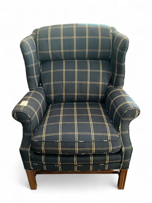 Plaid Armchair