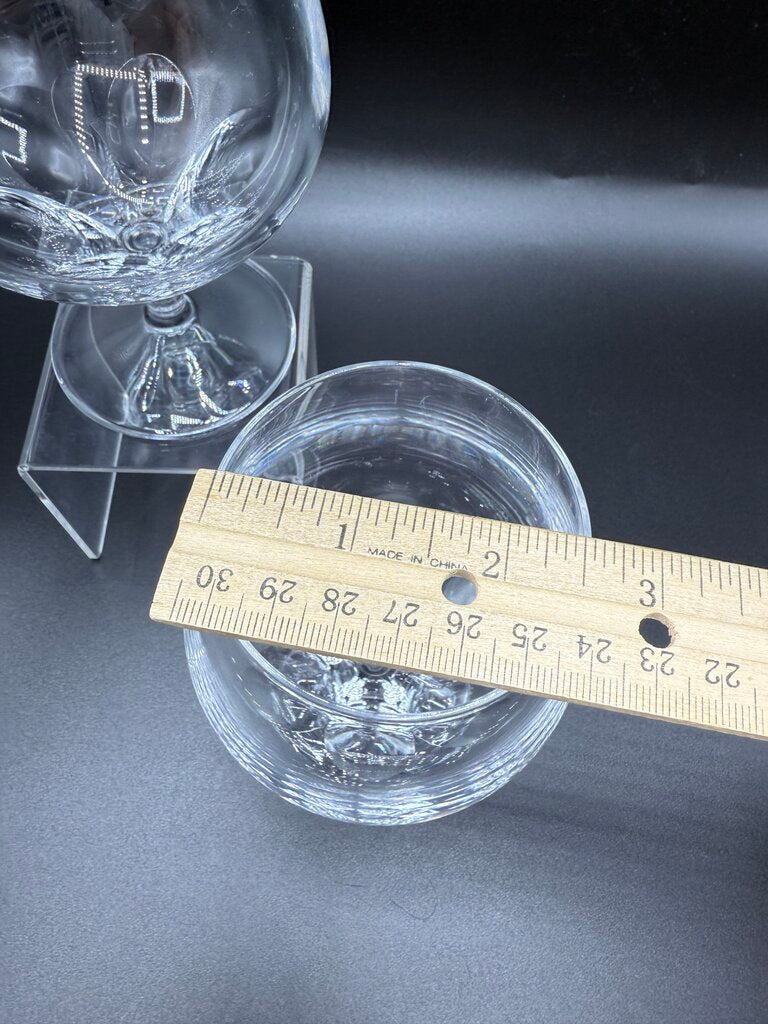 Set of 2 Schott-Zweisel “La Belle” Brandy/Whiskey Snifter /roh