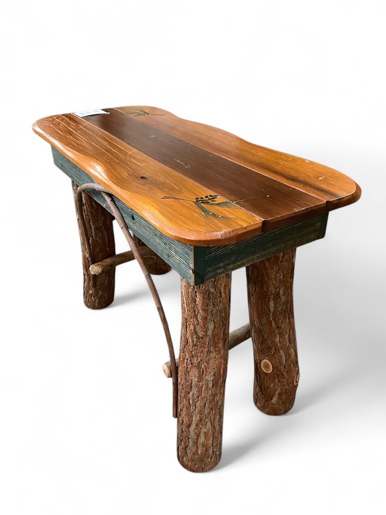 Small Wood Bench