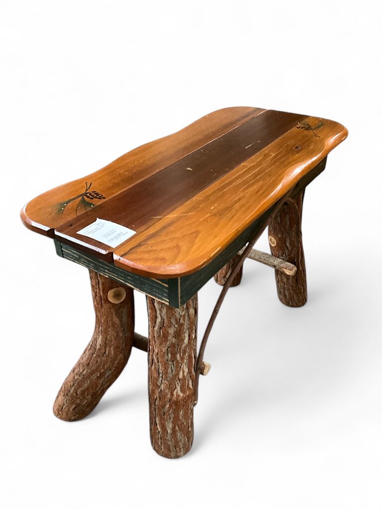 Small Wood Bench