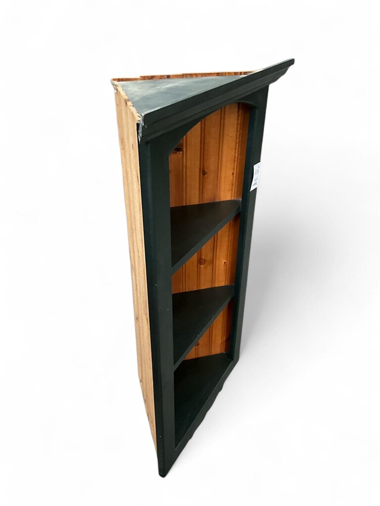 Wooden Hanging Corner Cabinet