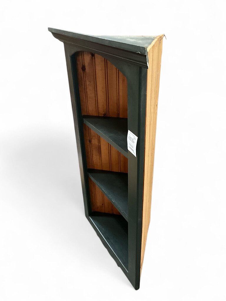 Wooden Hanging Corner Cabinet