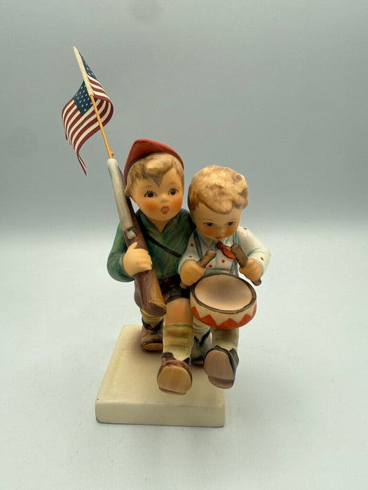 VTG Hummel Goebel Figurine “Volunteers” Germany /roh
