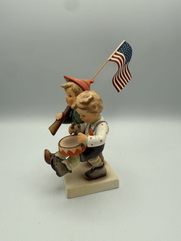 VTG Hummel Goebel Figurine “Volunteers” Germany /roh