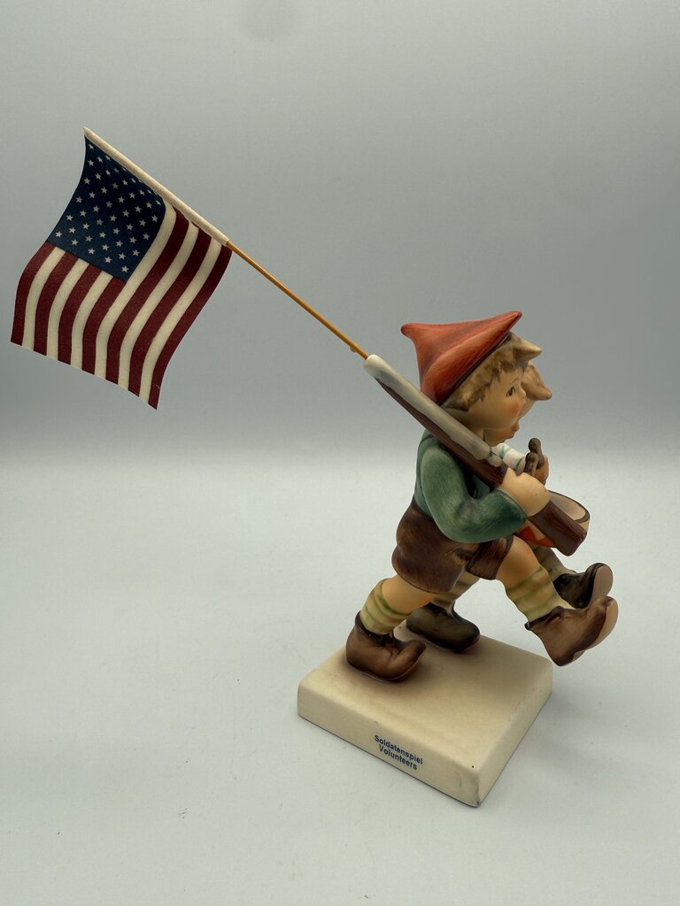 VTG Hummel Goebel Figurine “Volunteers” Germany /roh