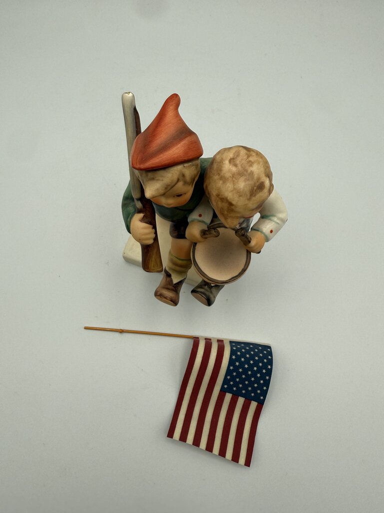 VTG Hummel Goebel Figurine “Volunteers” Germany /roh