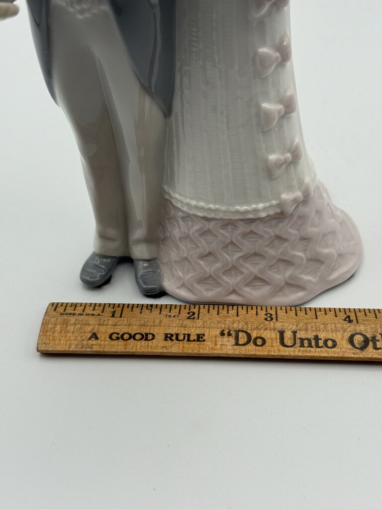 VTG Lladro Wedding Bride & Groom #4808 Cake Topper Figurine RETIRED /ro