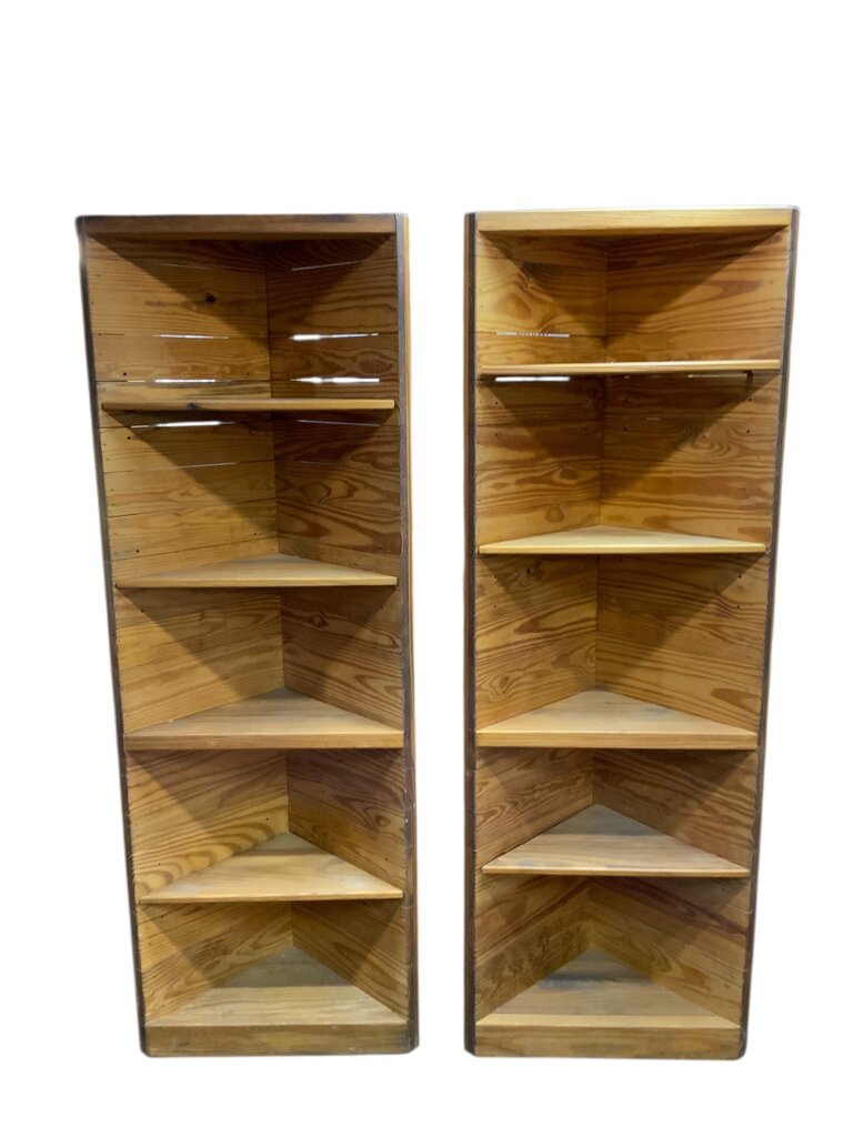 This End Up Corner Bookcase