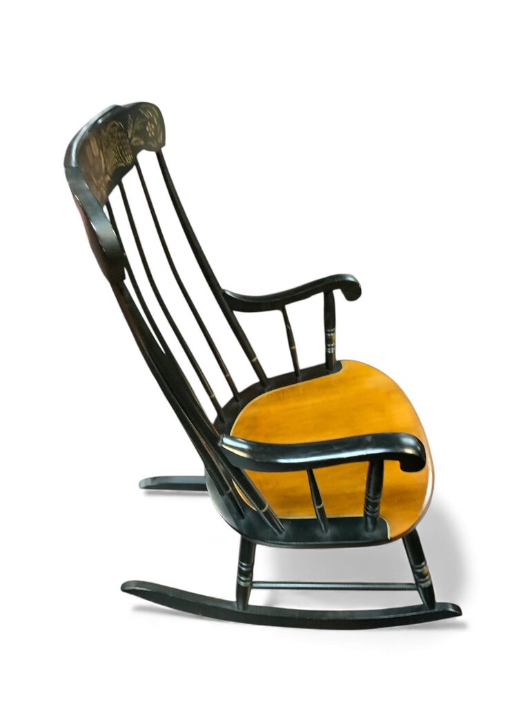 Hitchcock-Ville Floral Rocking Chair