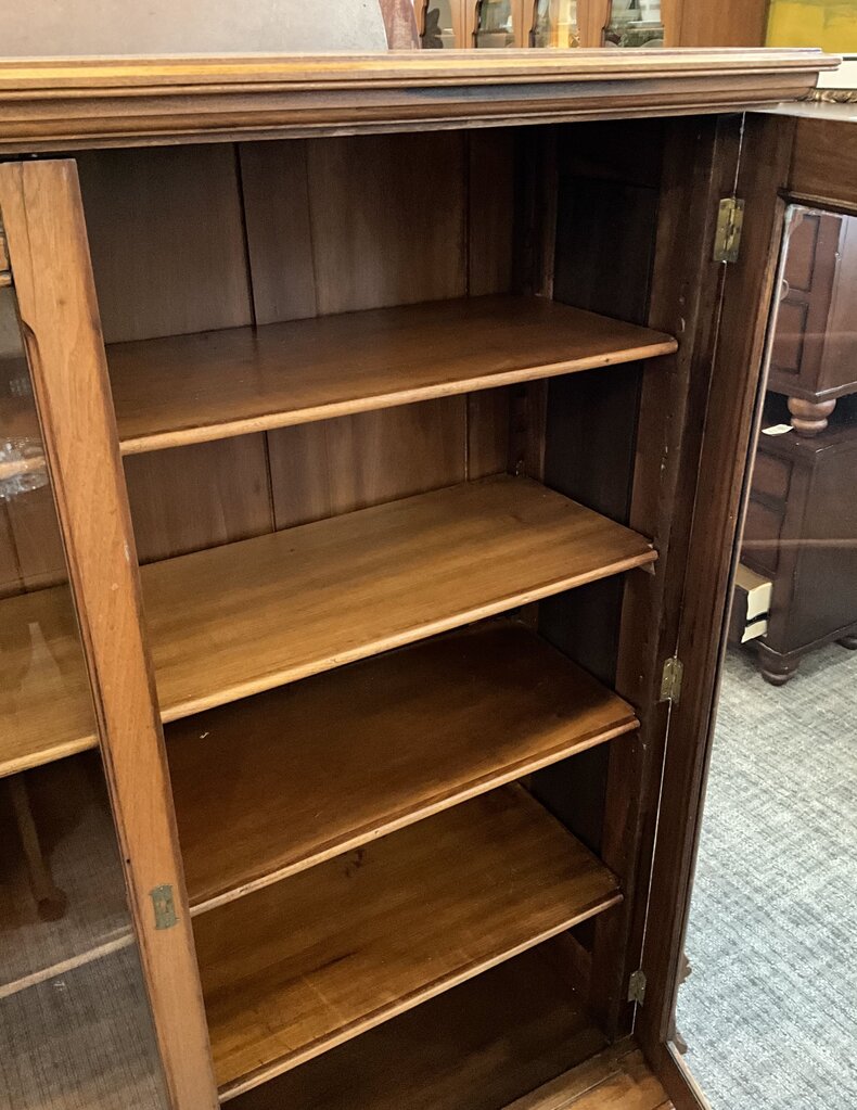 Antique Victorian Carved Bookcase