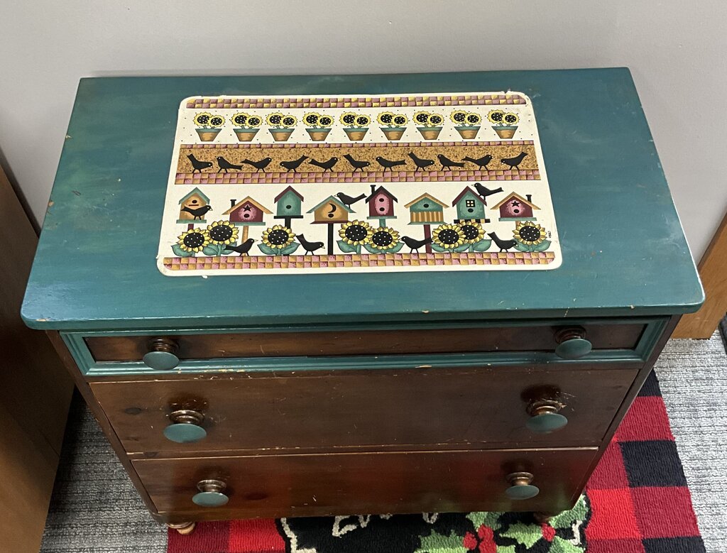 3 Drawer w/ Tray