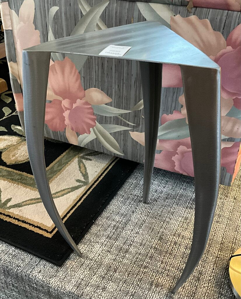Silver Accent Table
