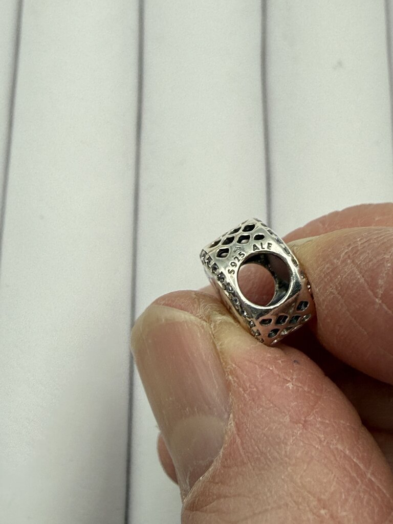 Pandora Sterling Silver Charms Mrs. Wise, Grandma /ro