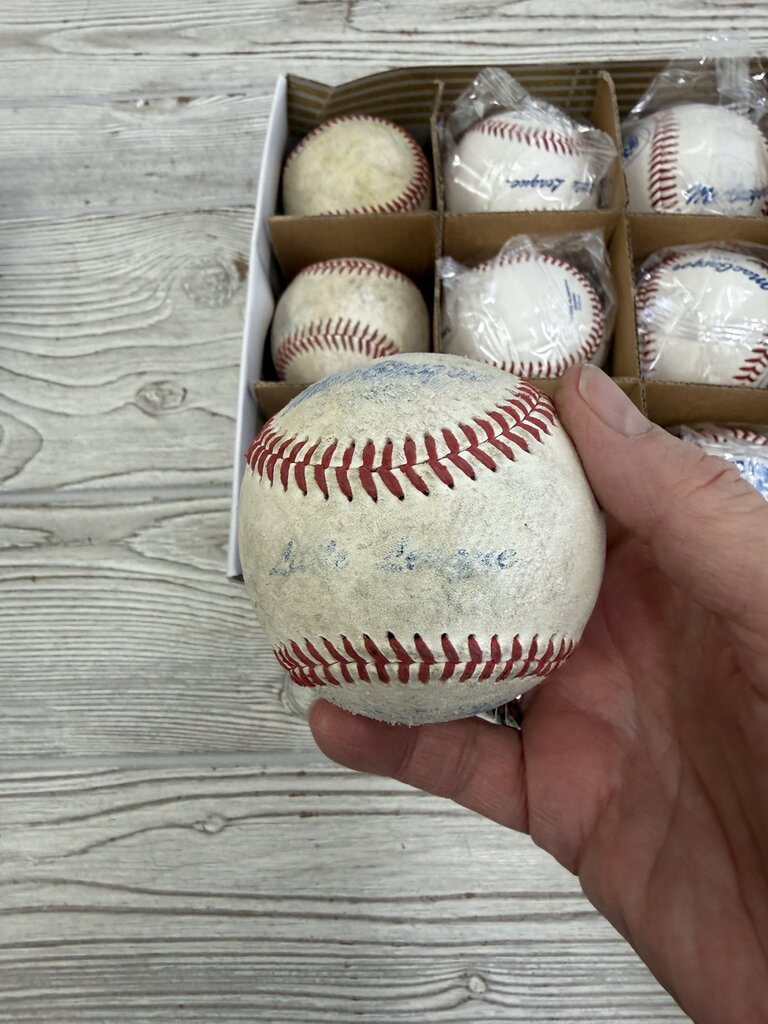 MacGregor 76C Commerce Little League 9 New Baseballs /rb