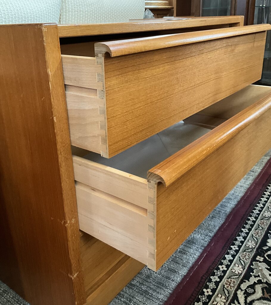 Danish 3 Drawer Chest