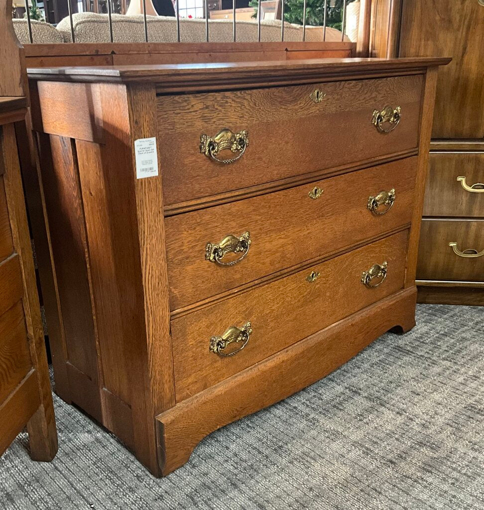 Quarter Sawn Oak Chest of Drawers