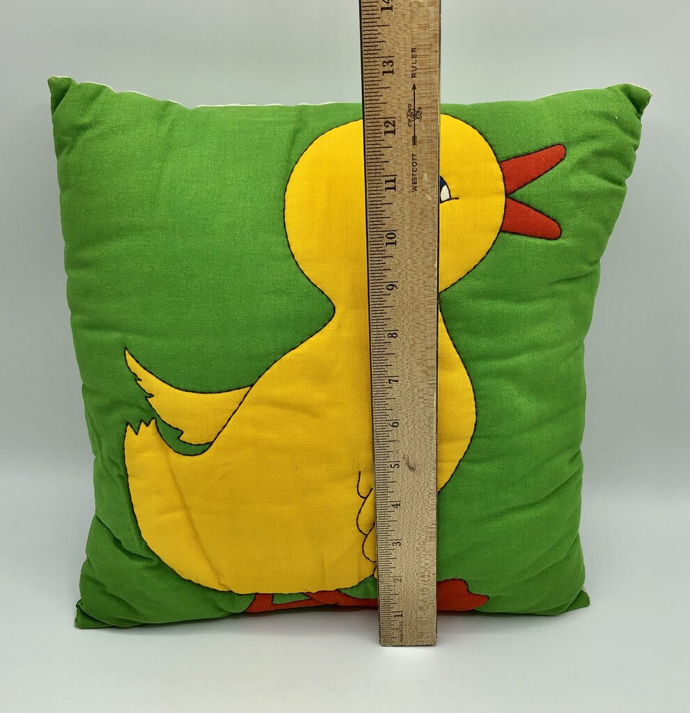 Set of 2 Vintage Prime Color Children’s Pillows /b
