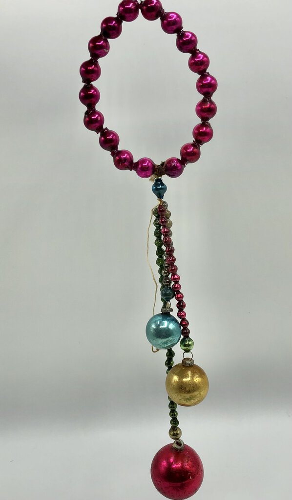 Vintage Mercury Glass Bead Sprays & Christmas Decorations /b