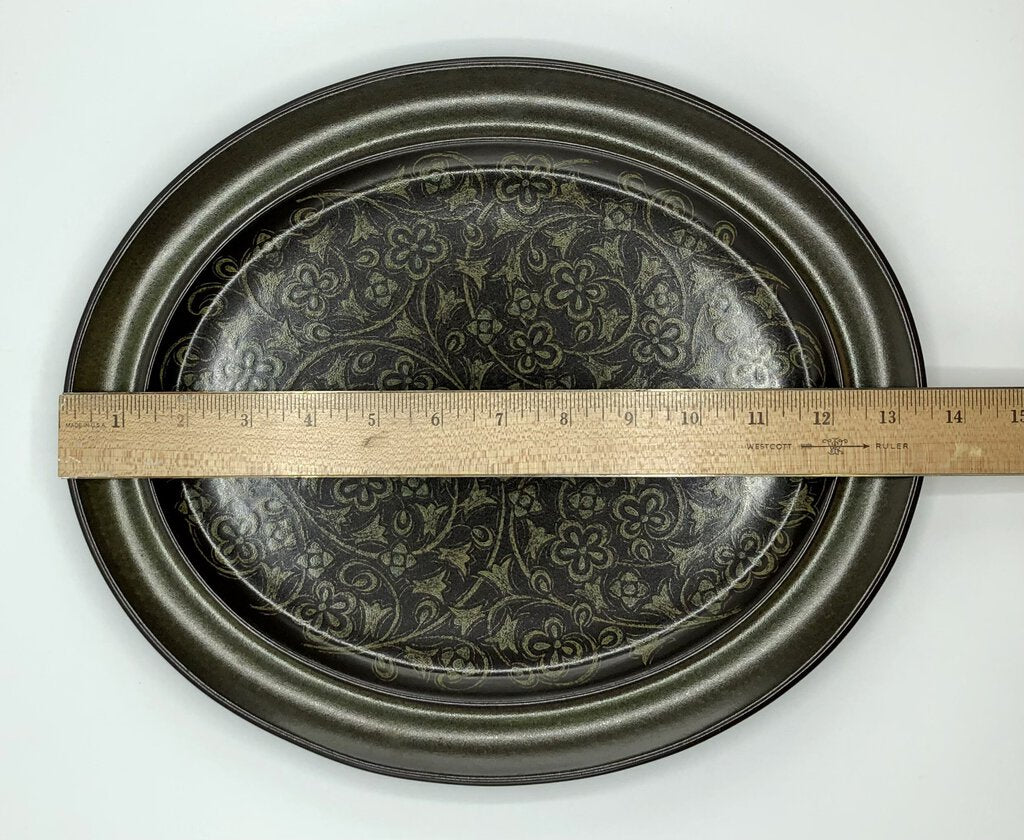 1970’s Franciscan MADEIRA 13.5” Oval Serving Platter /b