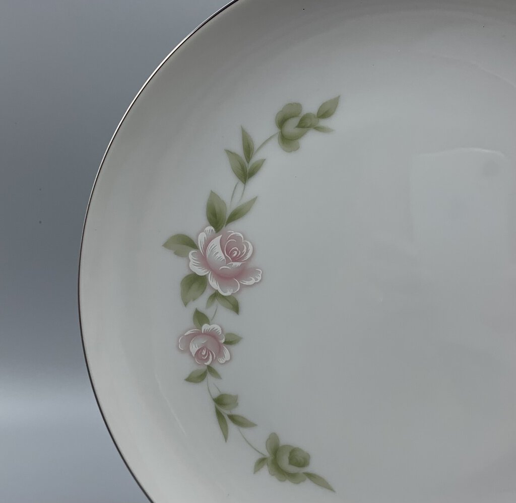 Mid-Century Style House “Tudor Rose” Dinner Plates Set/4 /hg