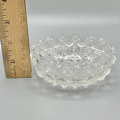 Set OF 6 Vintage EAPG Westmoreland Glass Fruit Dishes #909 Lacy Daisy