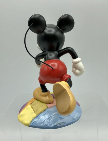 Disney WDCC “Millennium Mickey: On Top of the World” Collectible Figurine /b