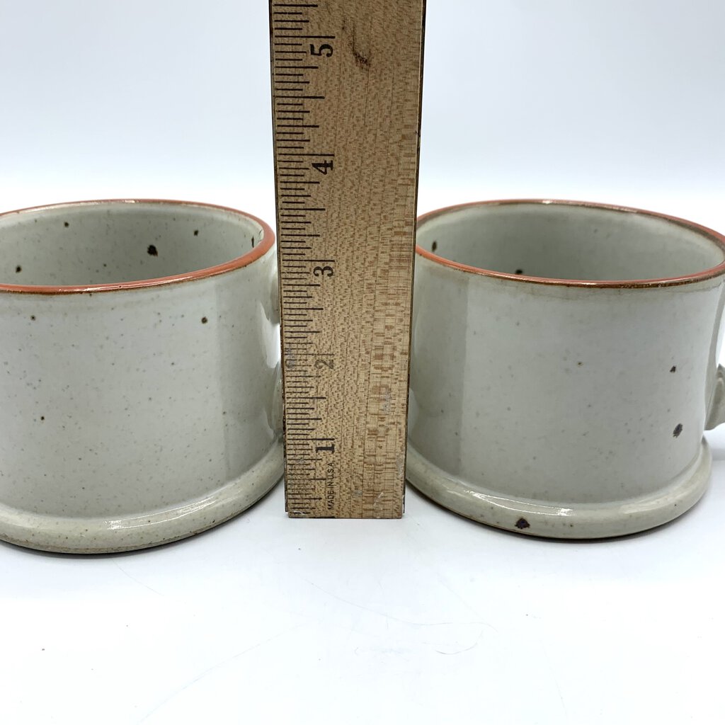 hge/Vintage DANSK BLT Ruststone Mugs Set of 2, Niels Refsgaard Design