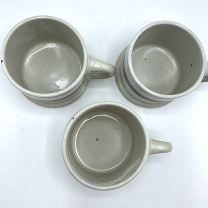 hge/Vintage DANSK BLT Sandstone Mugs Set of 3, Niels Refsgaard Design