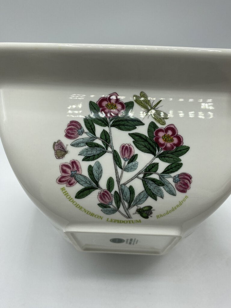 Portmeirion Botanic Garden 8” Square Salad Serving Bowl /rb