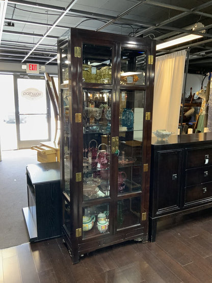 Mirrored Glass Display Cabinet