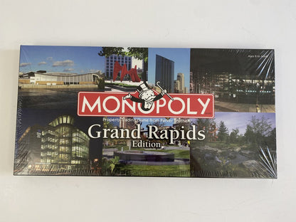 Monopoly Board Game by Parker Brothers Grand Rapids, MI Edition /rw