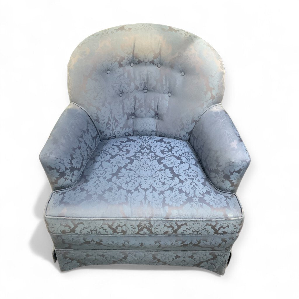 Vintage Floral Patterned Armchair