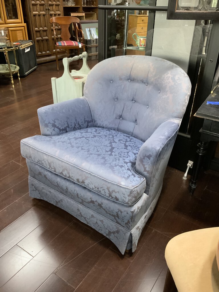 Vintage Floral Patterned Armchair