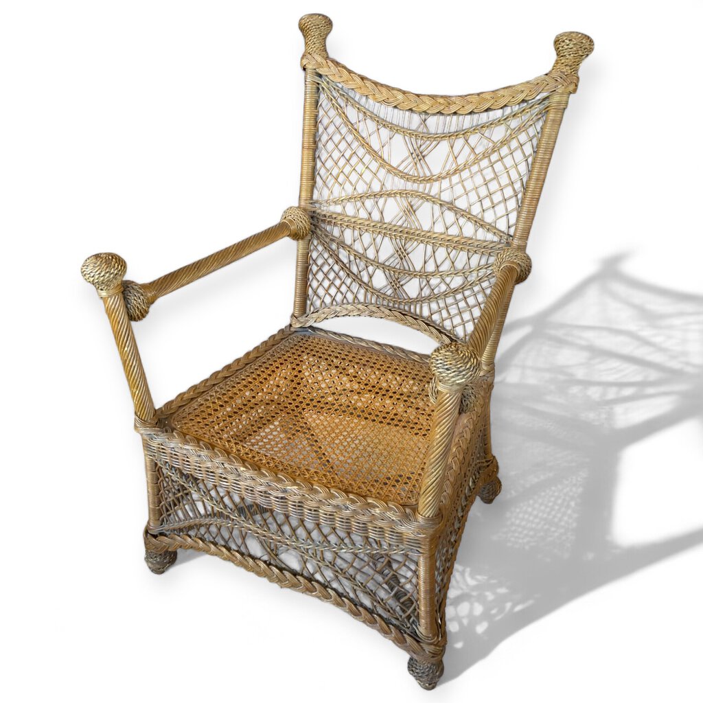 Antique Wicker Chair