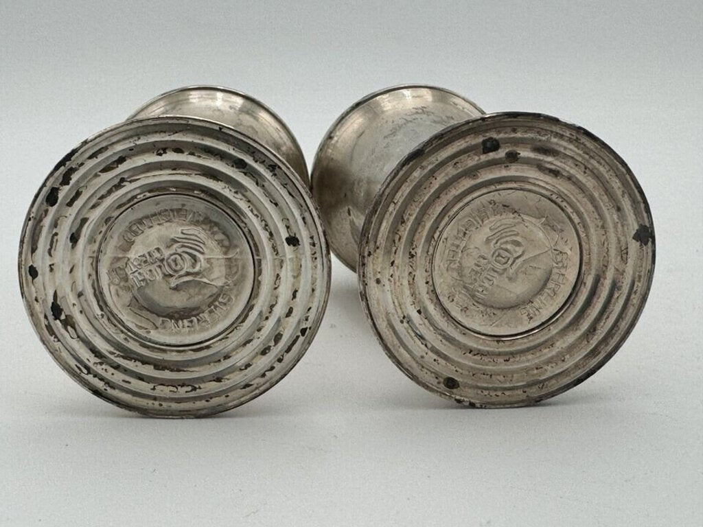 Antique Duchin Weighted Sterling Salt and Pepper Shakers